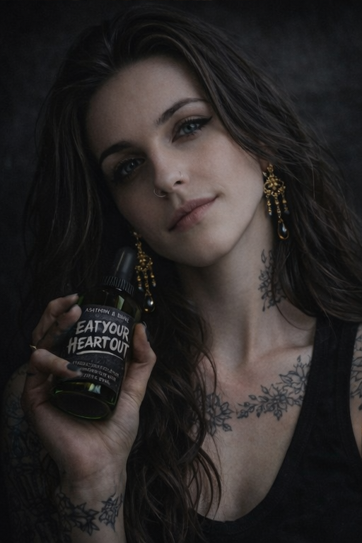 Eat Your Heart Out Dark Perfume oil (plum, star anise, cedarwood)