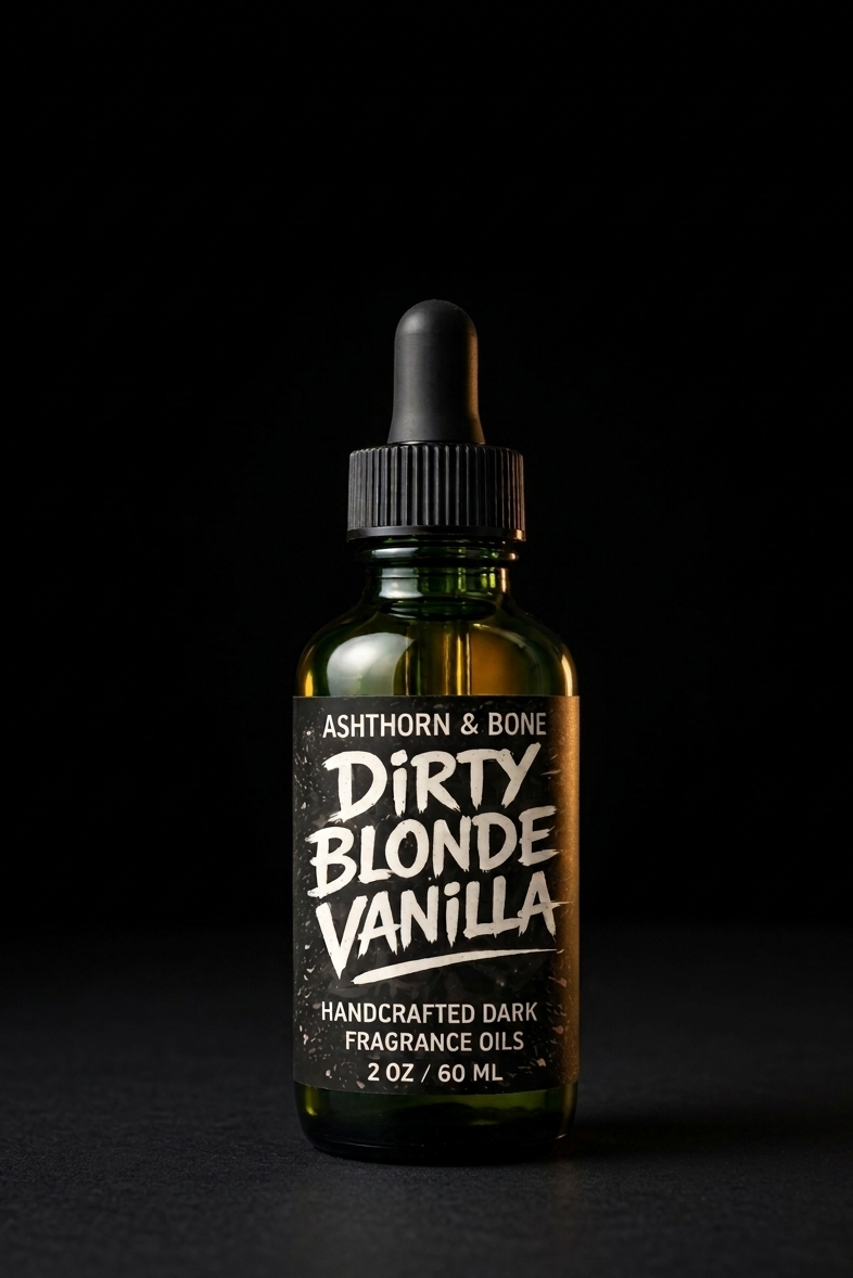 Dirty Blonde Vanilla Dark Perfume Oil (vanilla, sweet tobacco, vetiver)