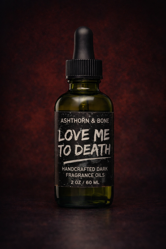 Love Me to Death Dark Perfume Oil (clove,rose, sandalwood)